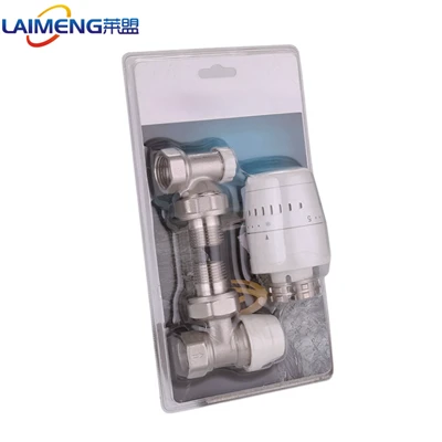 Poniklovaný radiátorový ventil